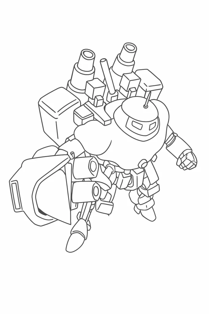 Gambar Mewarnai Super Probe