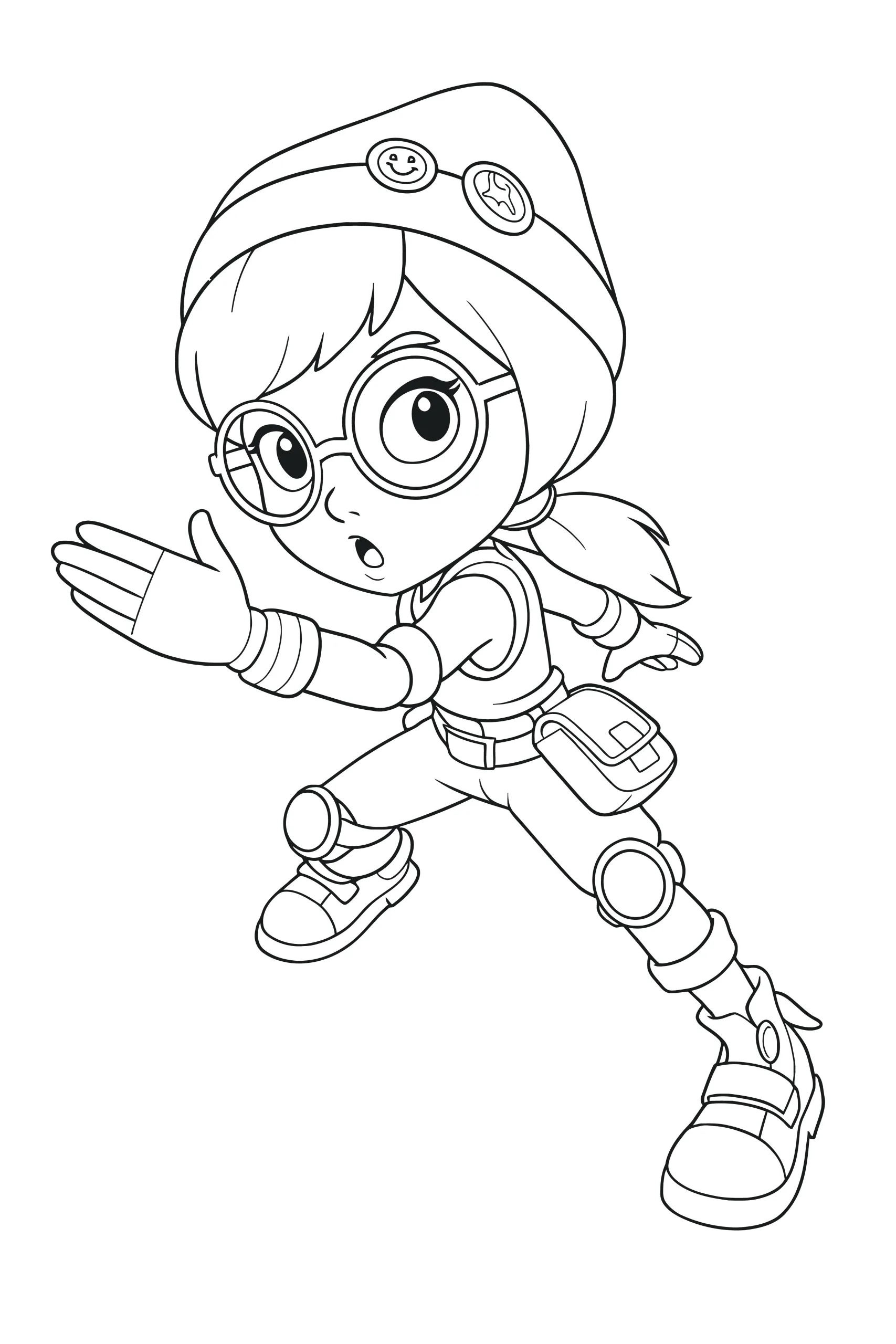 Gambar Mewarnai Ying Boboiboy Galaxy