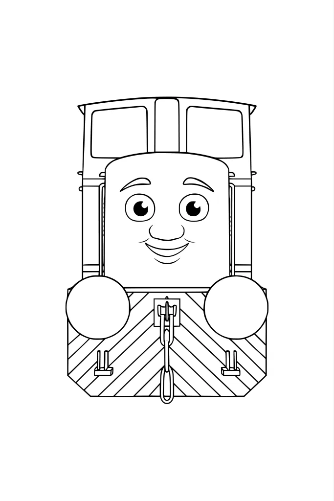 Gambar Mewarnai Diesel