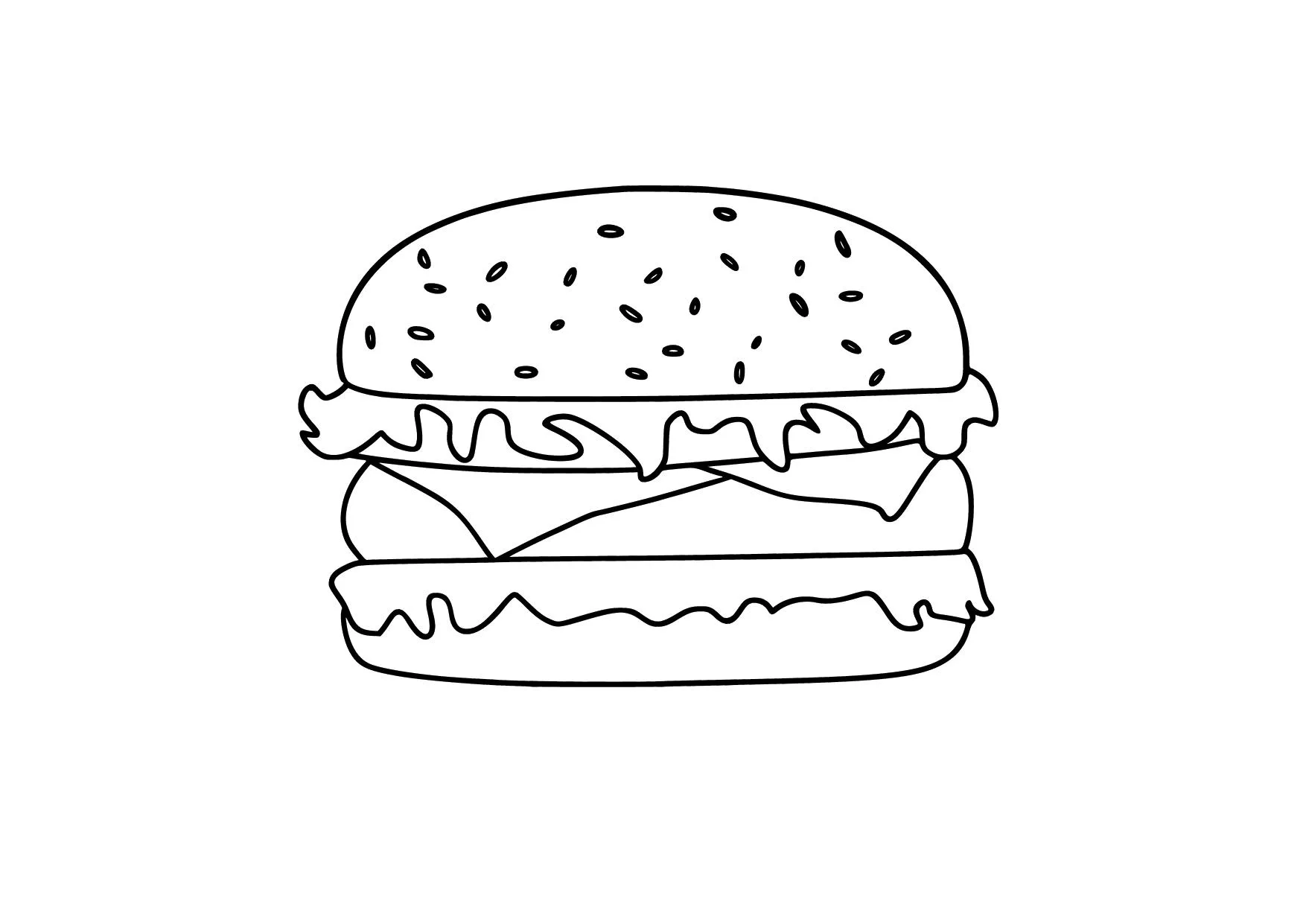 Gambar Mewarnai Krabby Patty